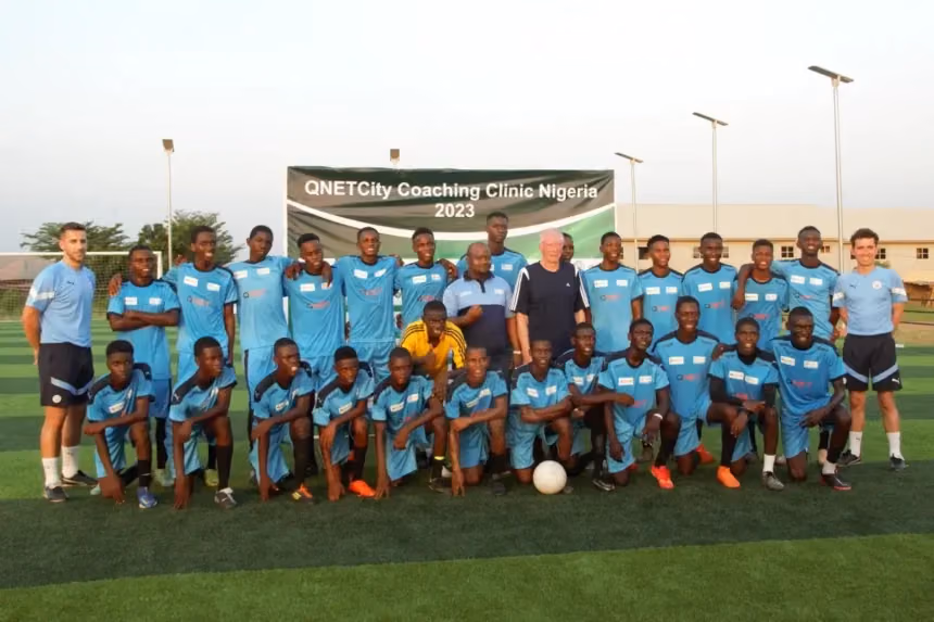 QNETCity Football Clinic team